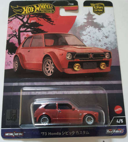 HOT WHEELS PREMIUM '73 HONDA