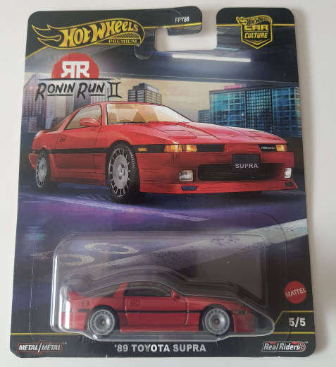 HOT WHEELS PREMIUM '89 TOYOTA SUPRA