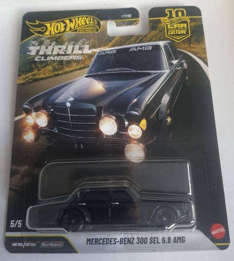 HOT WHEELS PREMIUM -MERCEDES-BENZ 300 SEL 6.8 AMG