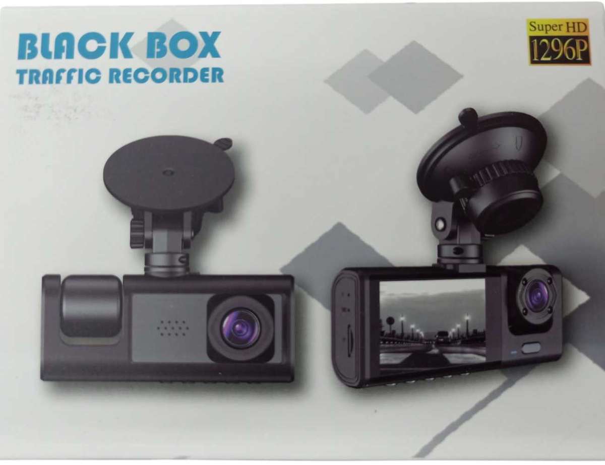 3 Channel HD 1080P Video Recorder Dashcam DVR Black Box