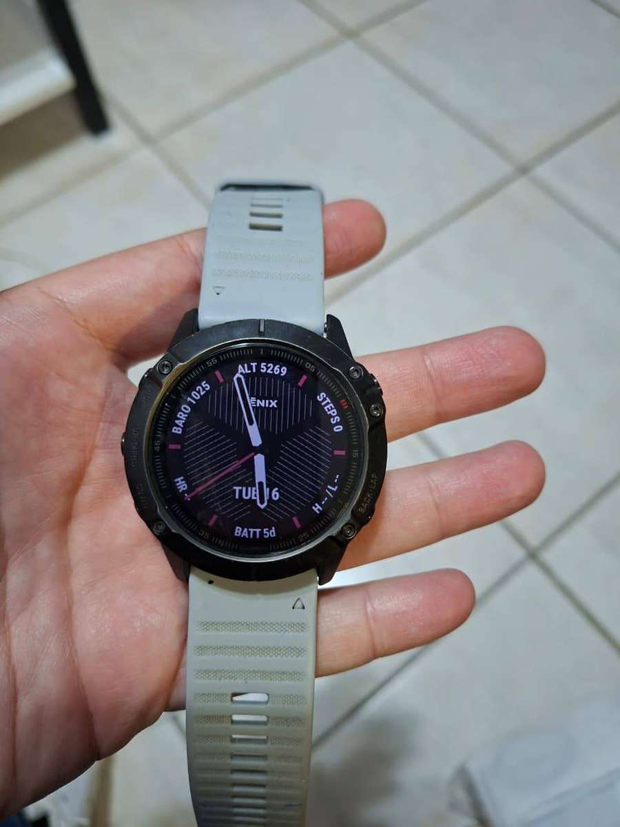 Garmin Fenix 6X Sapphire Solar Smart Watch - Secondhand