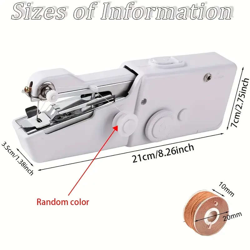 Portable Handheld Sewing Machine  Quick and Easy Repairs for Fabric and Clothing