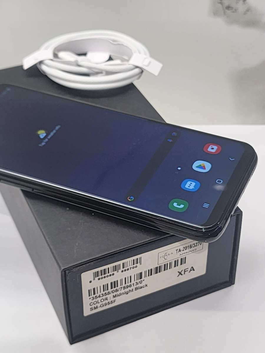 Samsung Galaxy S8 Plus  Used | Non-OEM LCD Screen | Original Box + USB-C Cable