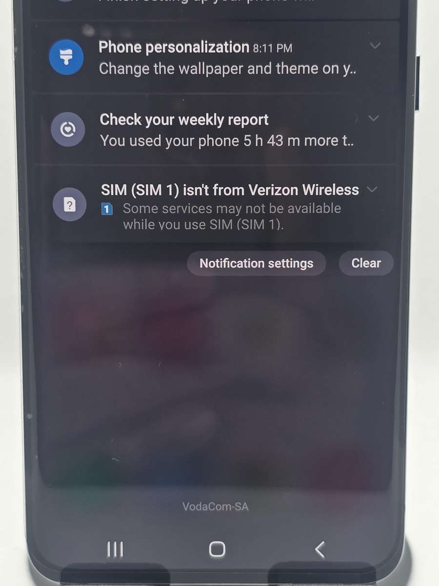 Samsung Galaxy S20 5G UW  128GB  Cosmic Gray  Unlocked