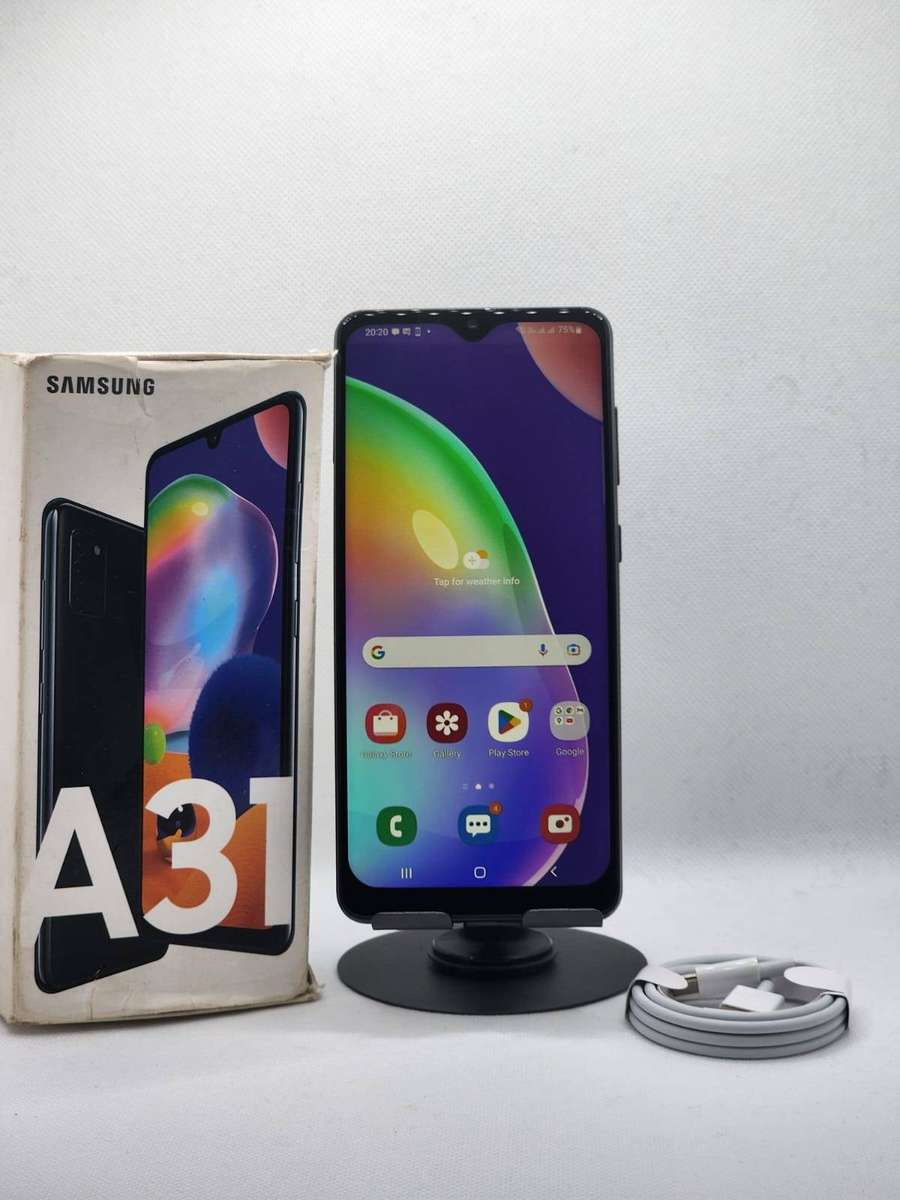 Samsung Galaxy A31 SM-A315F  128GB | 4GB RAM | Dual SIM | Unlocked  Boxed + FREE Wireless Earbuds