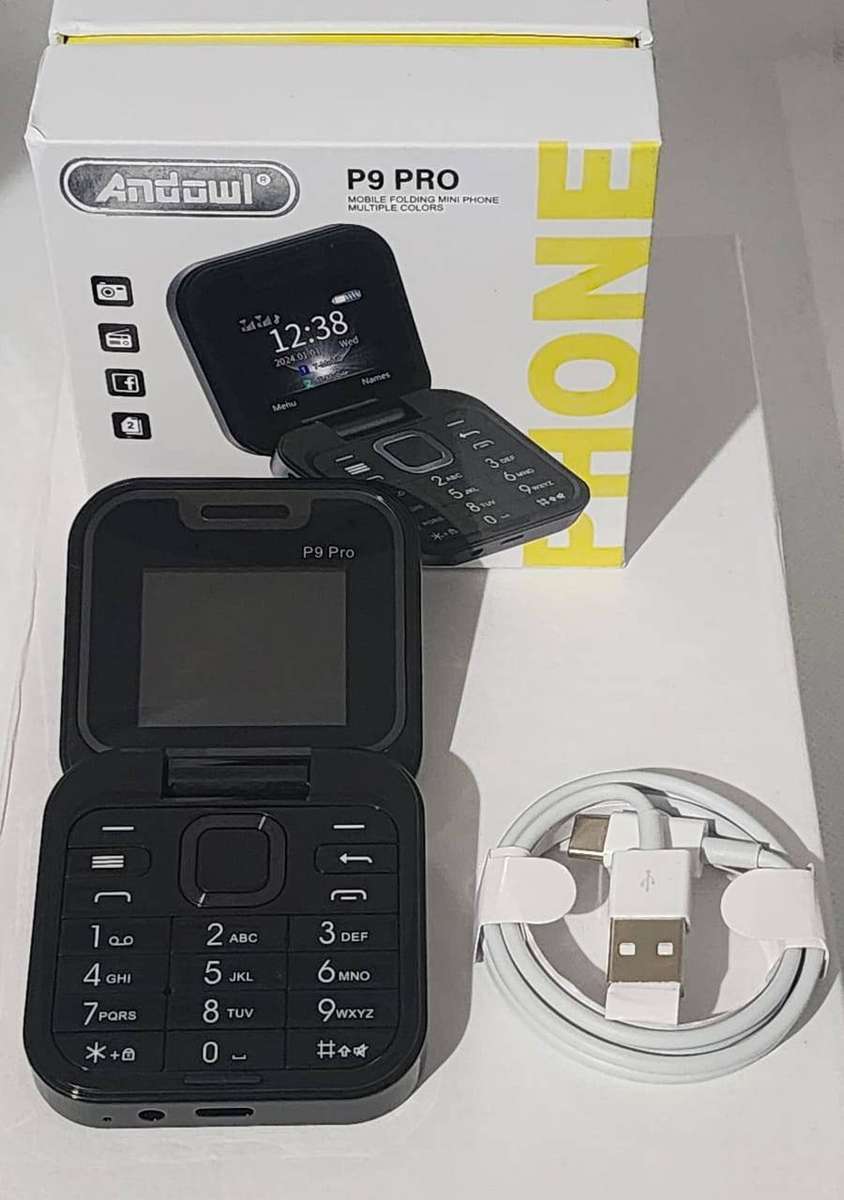P9Pro Flip Mini Phone  Dual SIM, TF Slot   New (Box Opened to Test)