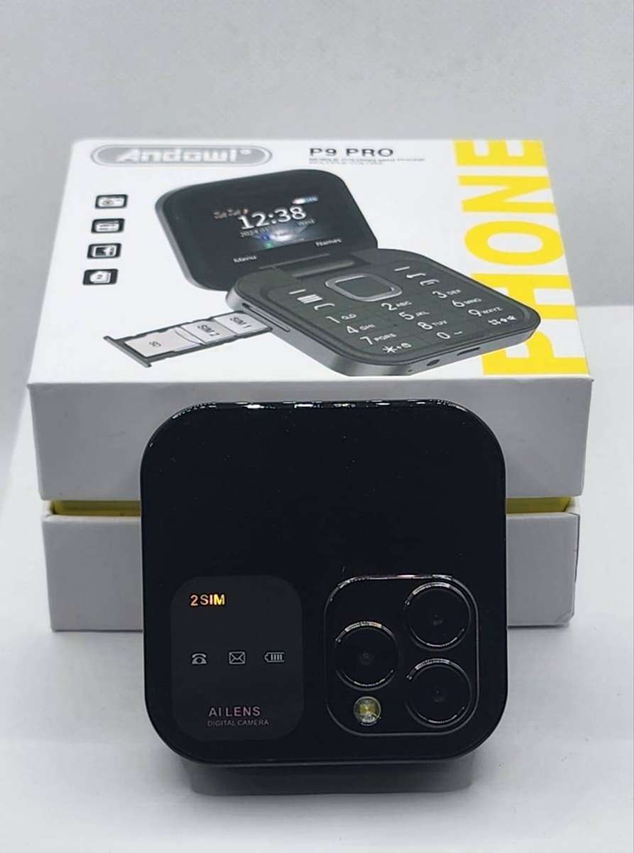 P9Pro Flip Mini Phone  Dual SIM, TF Slot   New (Box Opened to Test)