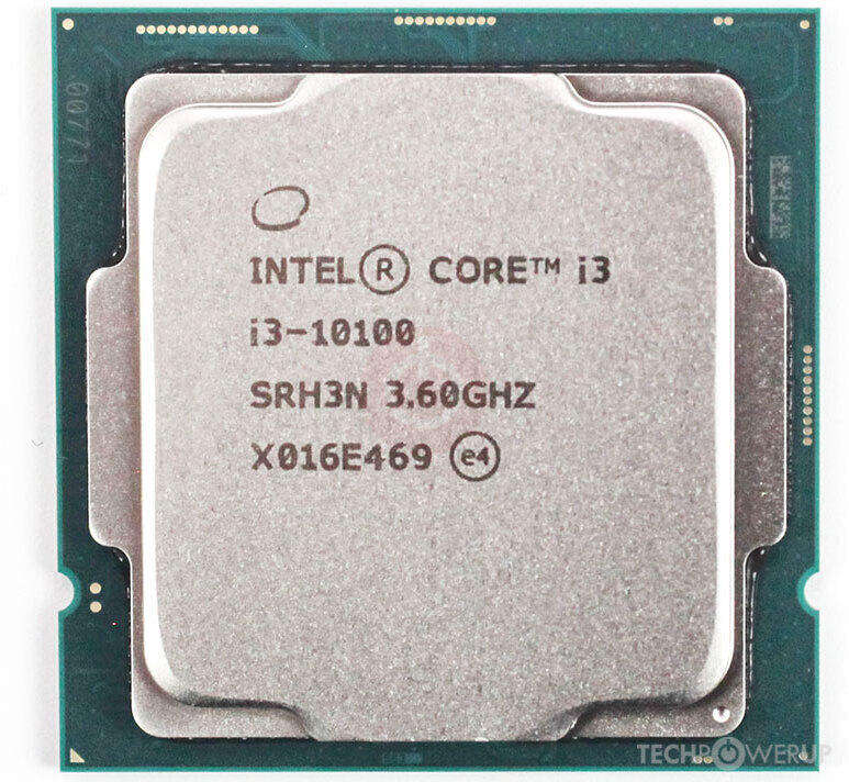 PREOWNED Intel Core i3-10100 Quad Core @3.6GHz (4.3GHz Max) 14nm Socket LGA1200 Desktop