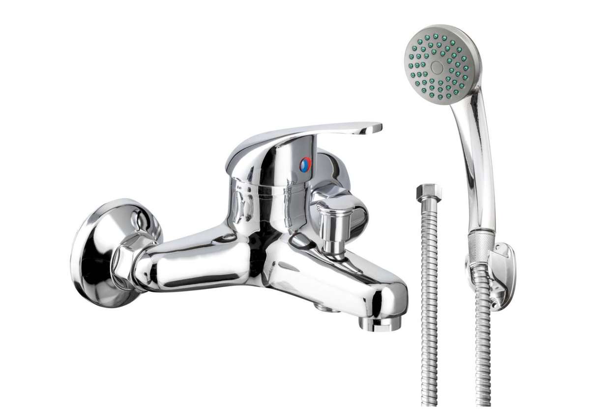 Kessler Bath Mixer Tap | Bathroom Faucet Wall Lever
