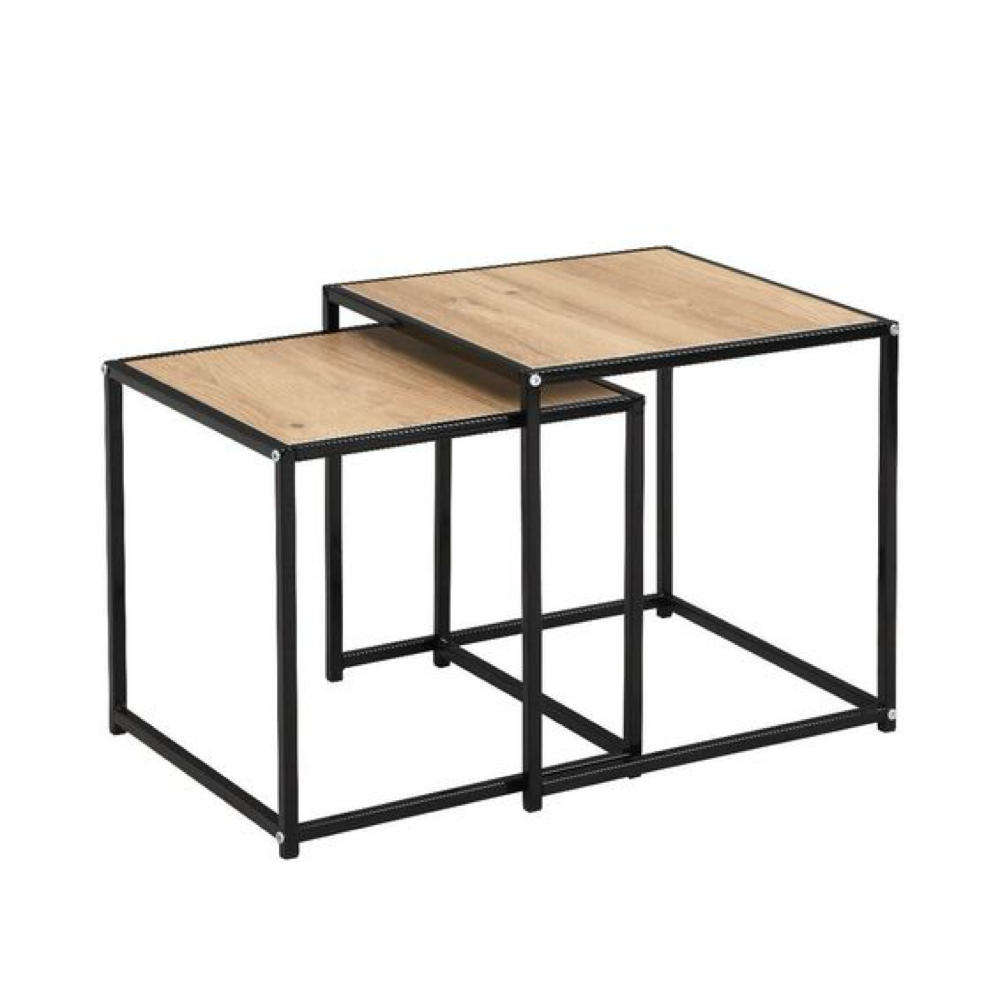 2 Piece Nesting Side Coffee Table