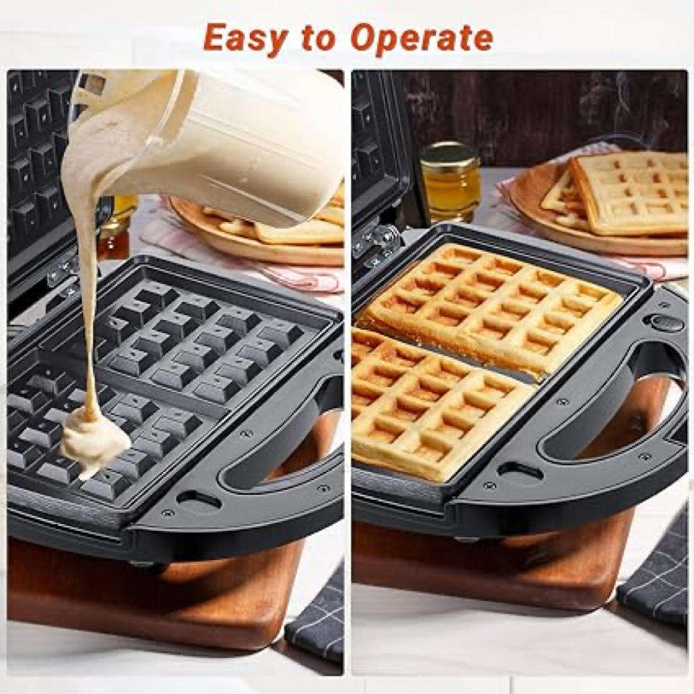 3 in 1  Non Sticky Sandwich Maker