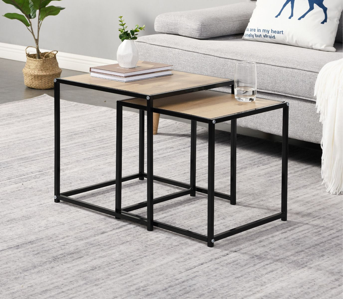 2 Piece Nesting Side Coffee Table
