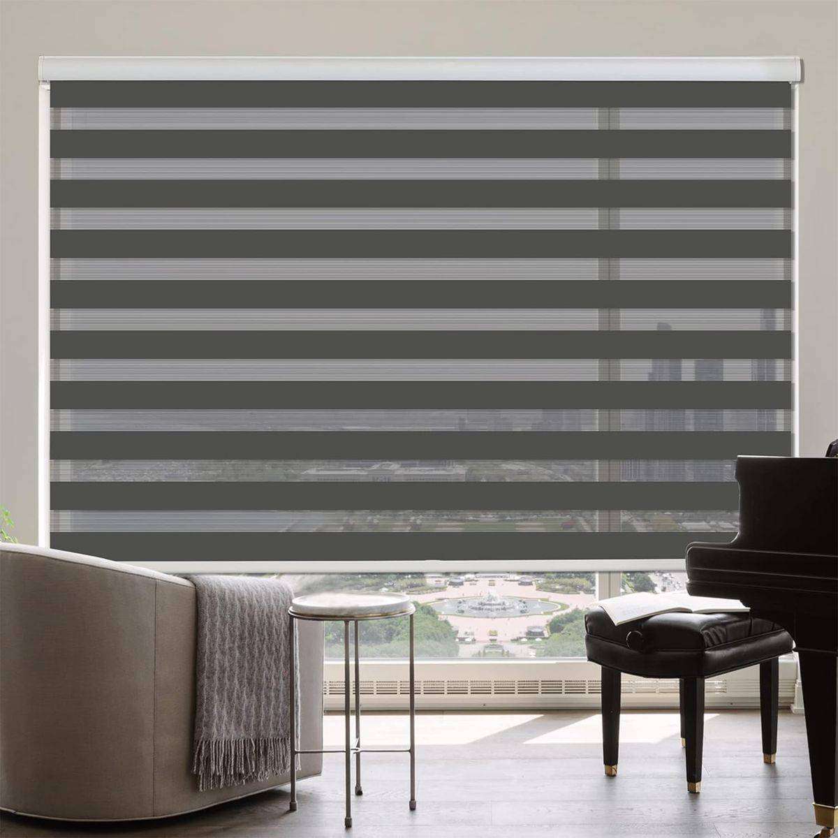 Zebra Roller Blind -[120cm W * 200cm L] Available in Various colours