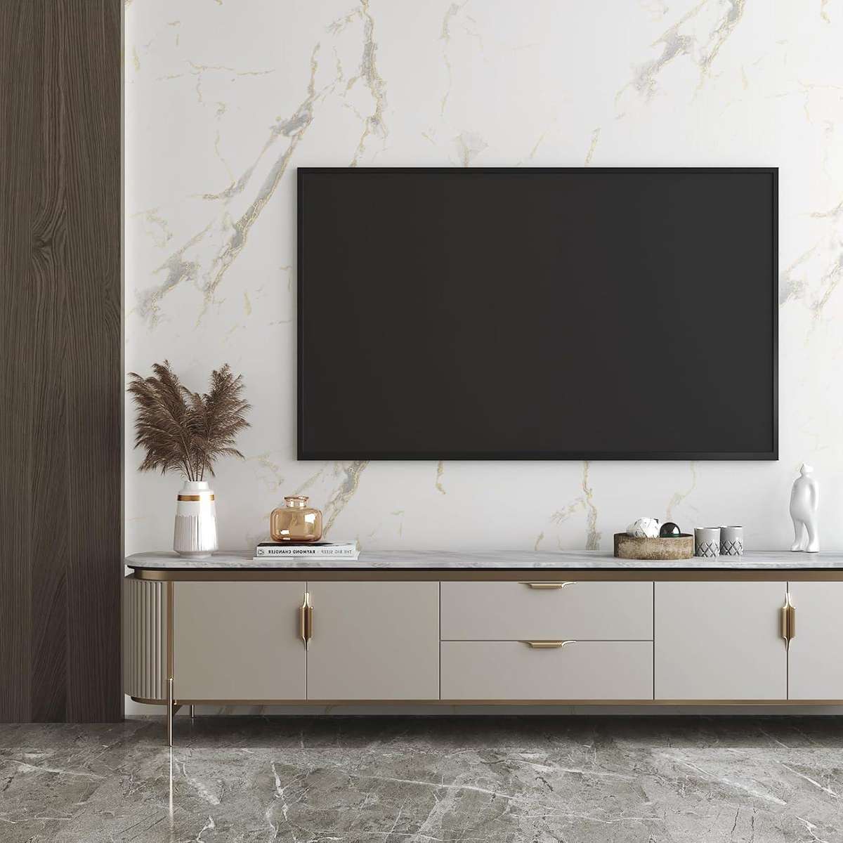 Marble Wallpaper roll (Waterproof) - 1.2m * 3m
