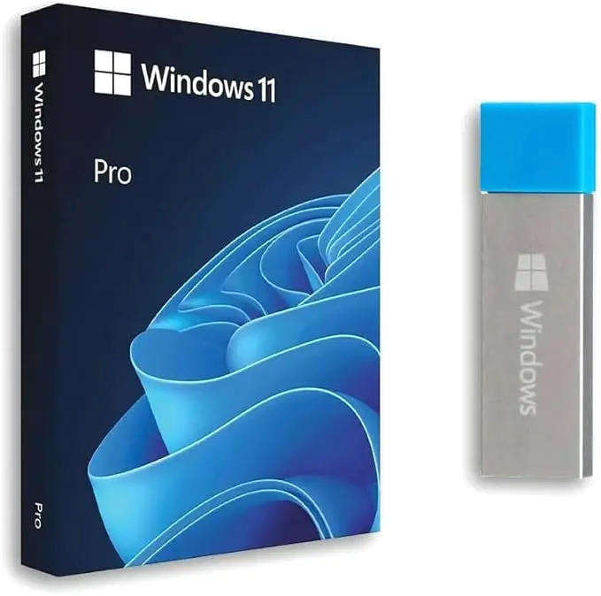 Windows 11 Pro 64-Bit USB Box - FAST SHIPPING