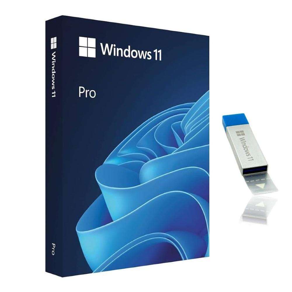 Windows 11 Pro 64-Bit USB Box - FAST SHIPPING