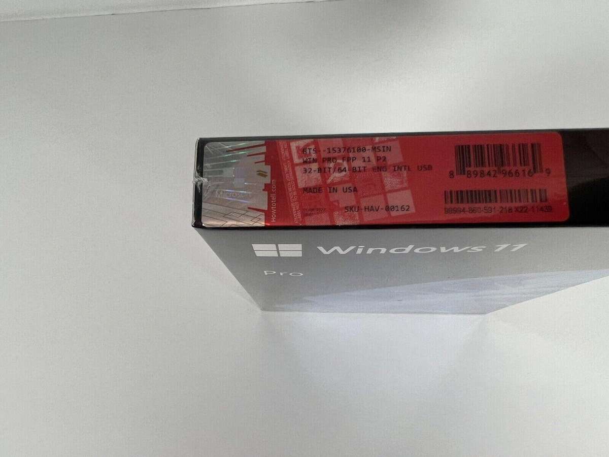 Windows 11 Pro 64-Bit USB Box - FAST SHIPPING