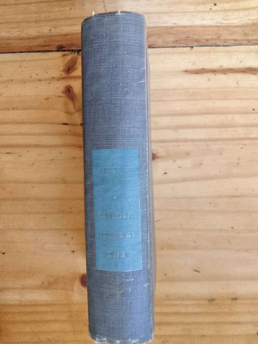 Arabian Nights  Modern Library / Random House (hardcover, no dust jacket)