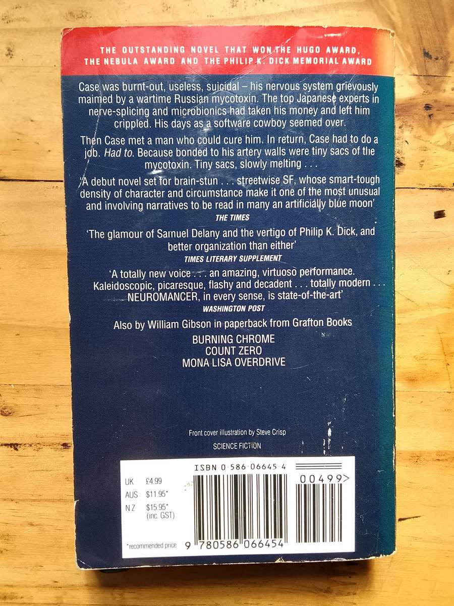 Neuromancer by William Gibson