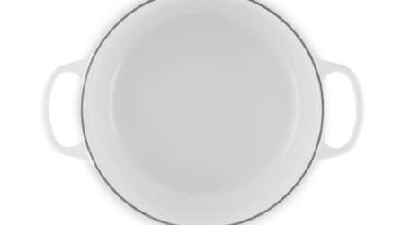 Le Creuset | Cast Iron Signature Round Casserole (Matt White | 24cm)