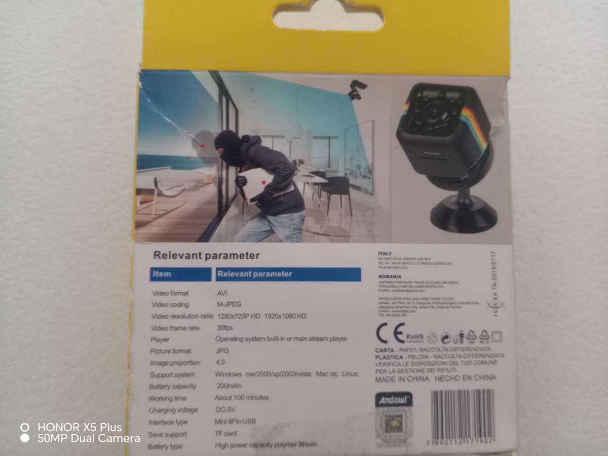 Spy camera working without SD card