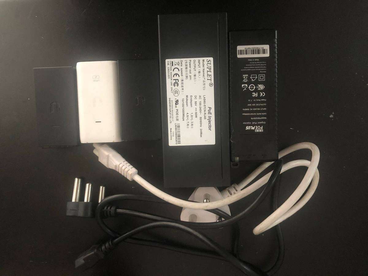 POE INJECTORS  (SOME WORKING SOME NOT) 1 BRAND NEW