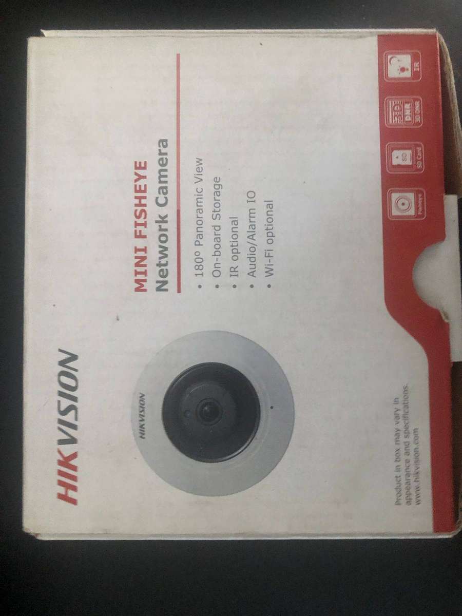 Hikvision FishEye IP CAMERA Retails for 3500K