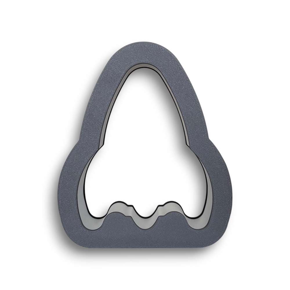 Kids Rocket Night Light / Desk Lamp with RF Remote - Grey