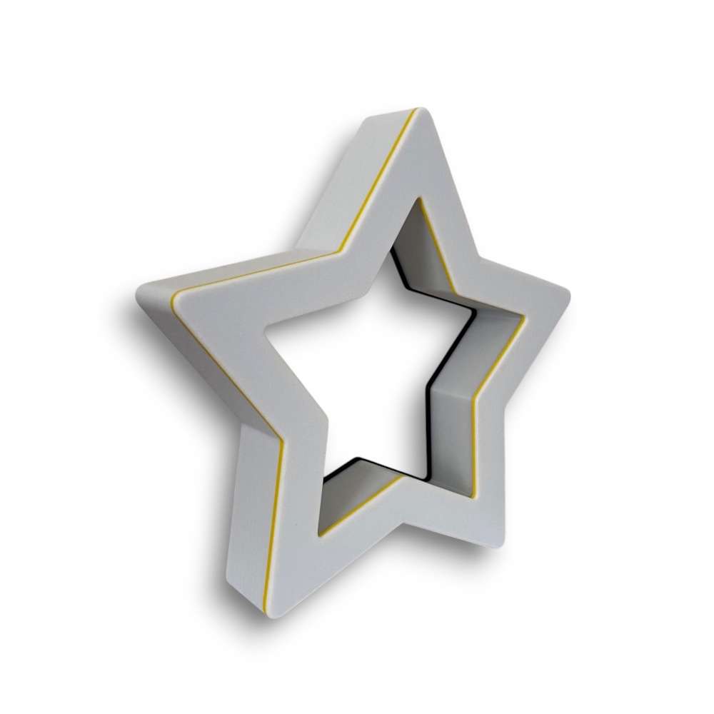 Kids Star Night Light / Desk Lamp with RF Remote - White