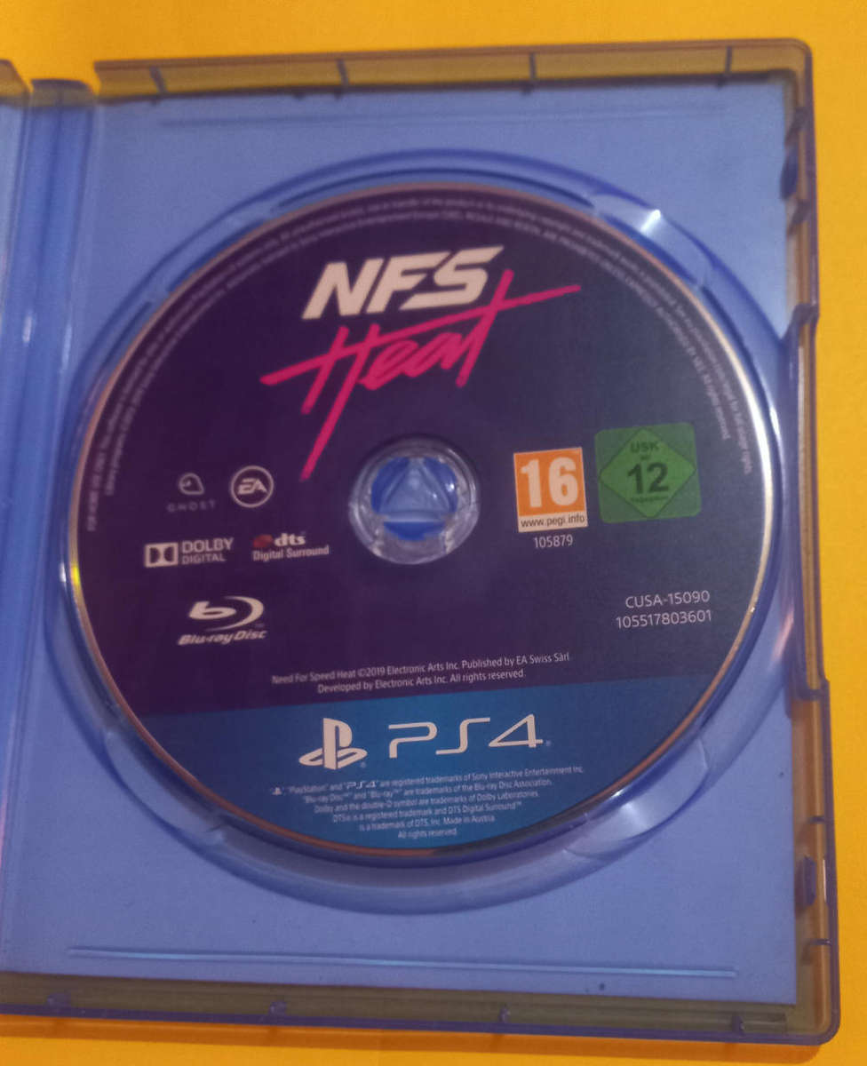 PS4 Need For Speed Heat.