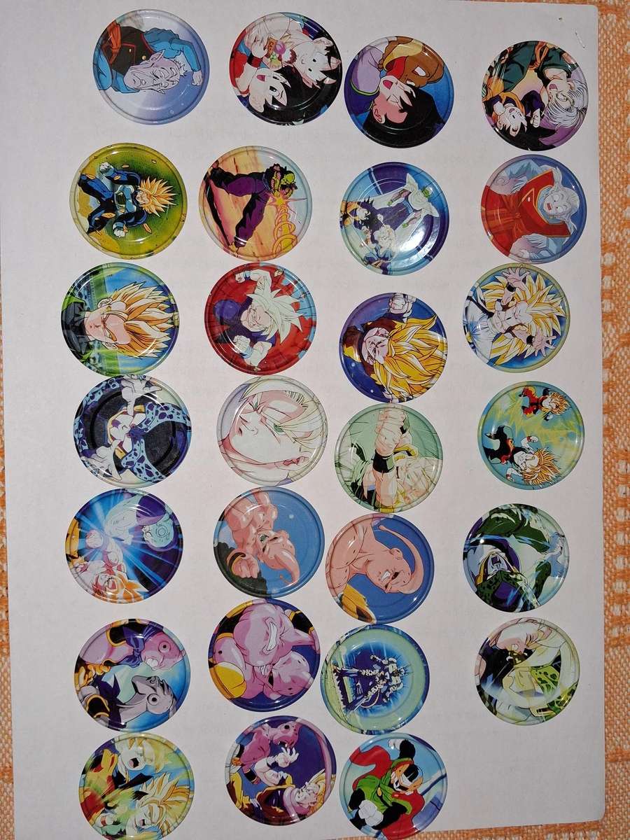 Dragon ballz tazos almost complete set