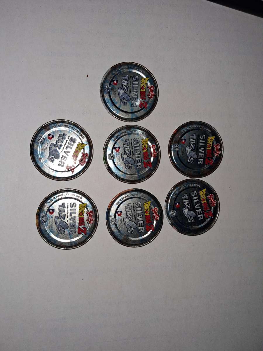 Silver dragon ballz tazos