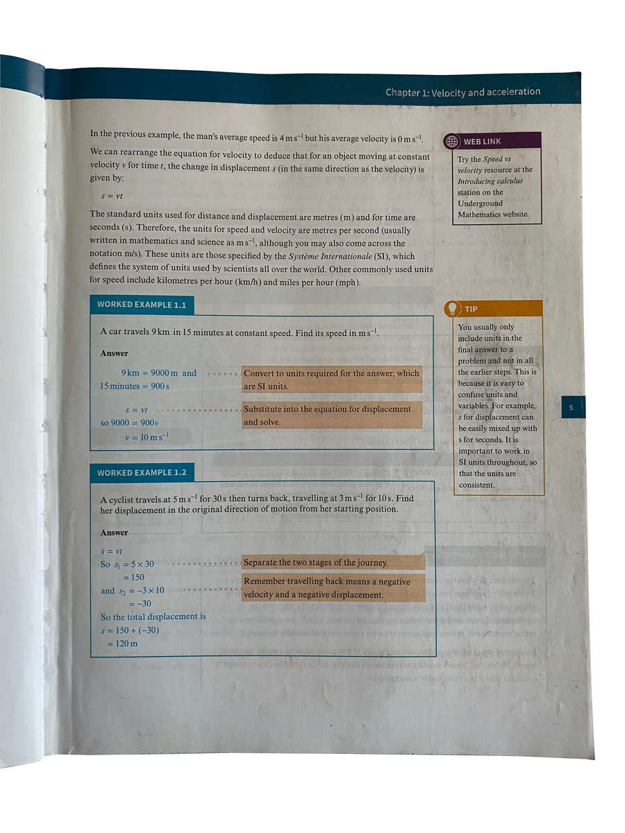 Cambridge International AS & A Level Mathematics: Mechanics Coursebook