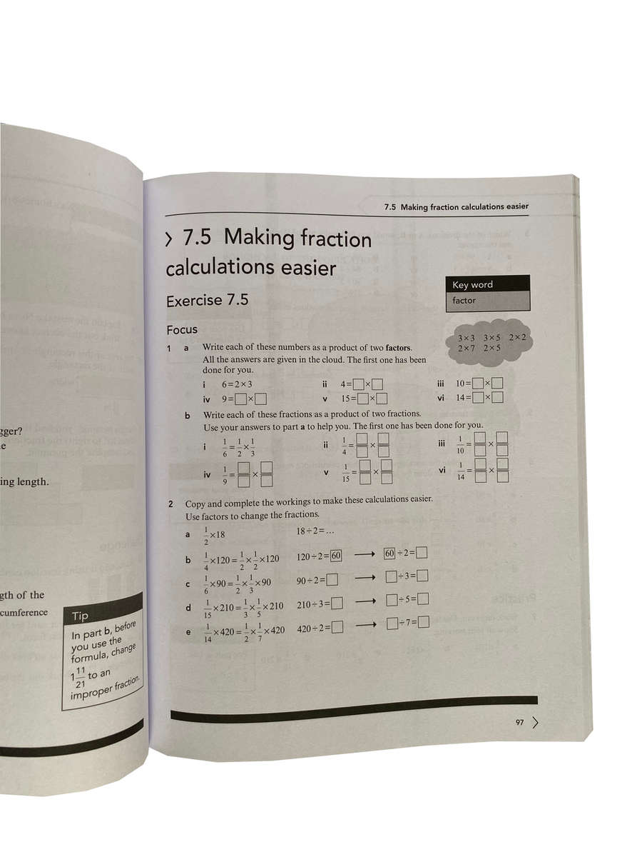 Cambridge Lower Secondary Mathematics Workbook 7 with Digital Access (1 Year)