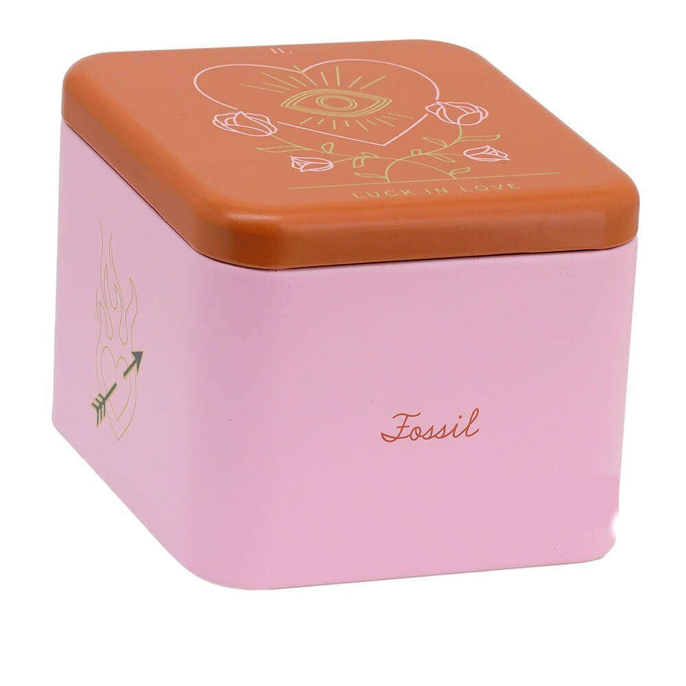 Fossil Rose Gold with Zirconias Ladies Watch (ES3284) - Virginia 30 mm