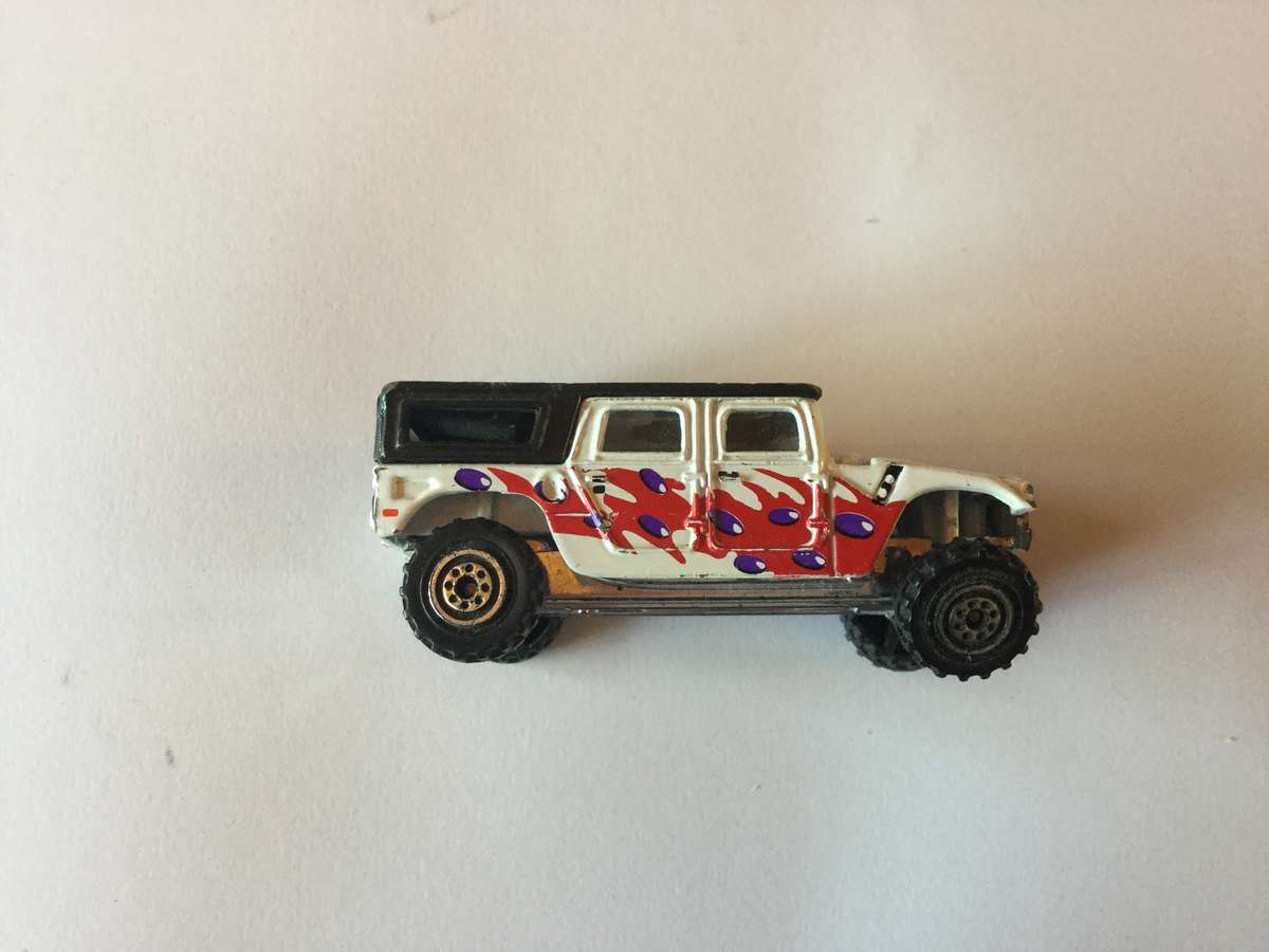White Humvee Perfect Image Diecast car