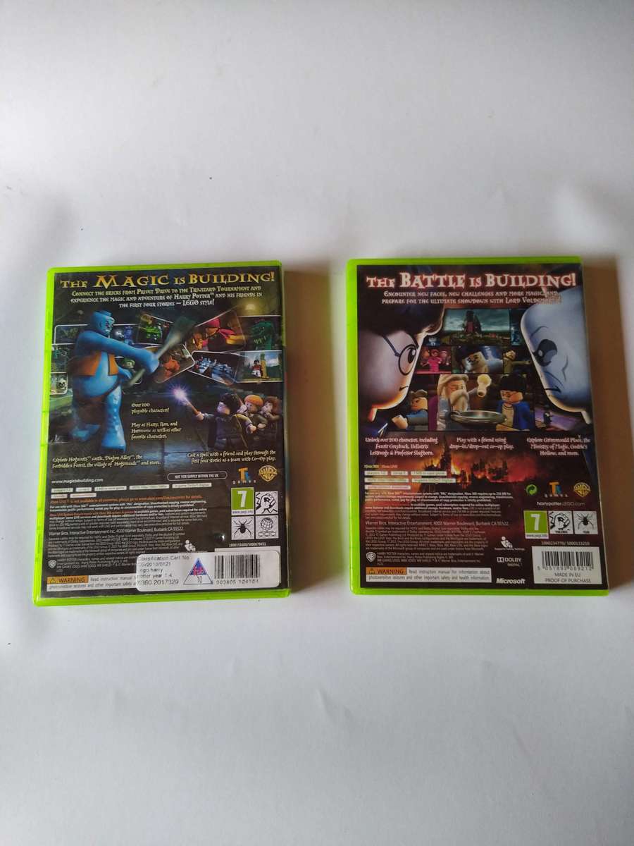 Lego Harry Potter years 1-4 and 5-7 Bundle Xbox 360
