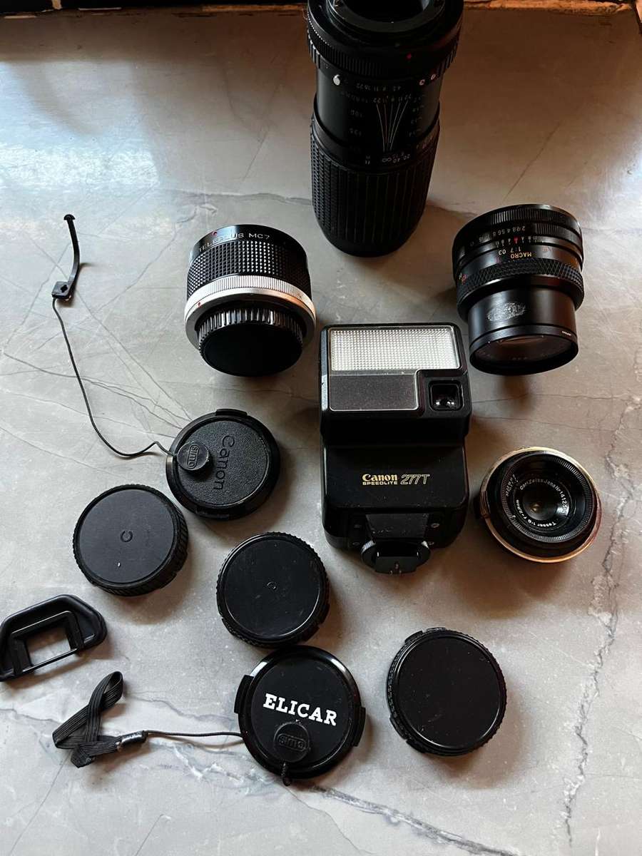 Canon Zoom Lens Camera Lens Telephoto"UNTESTED"