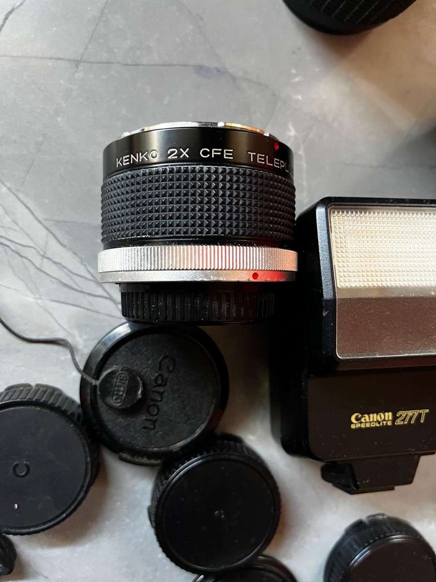 Canon Zoom Lens Camera Lens Telephoto"UNTESTED"