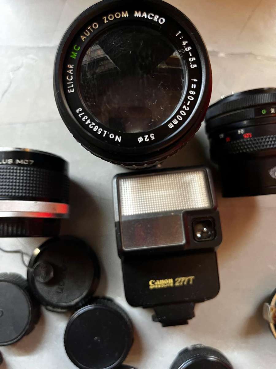 Canon Zoom Lens Camera Lens Telephoto"UNTESTED"