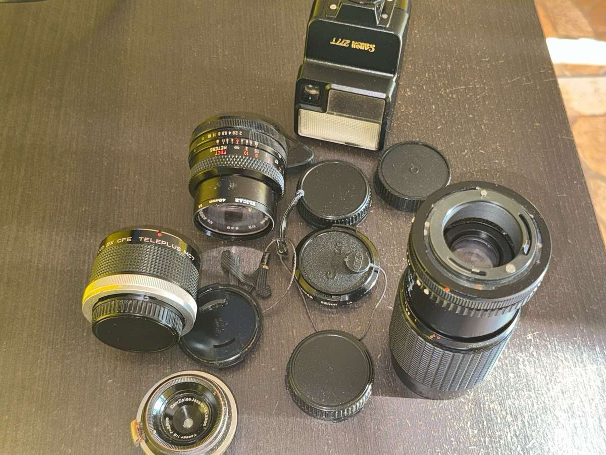 Canon Zoom Lens Camera Lens Telephoto"UNTESTED"