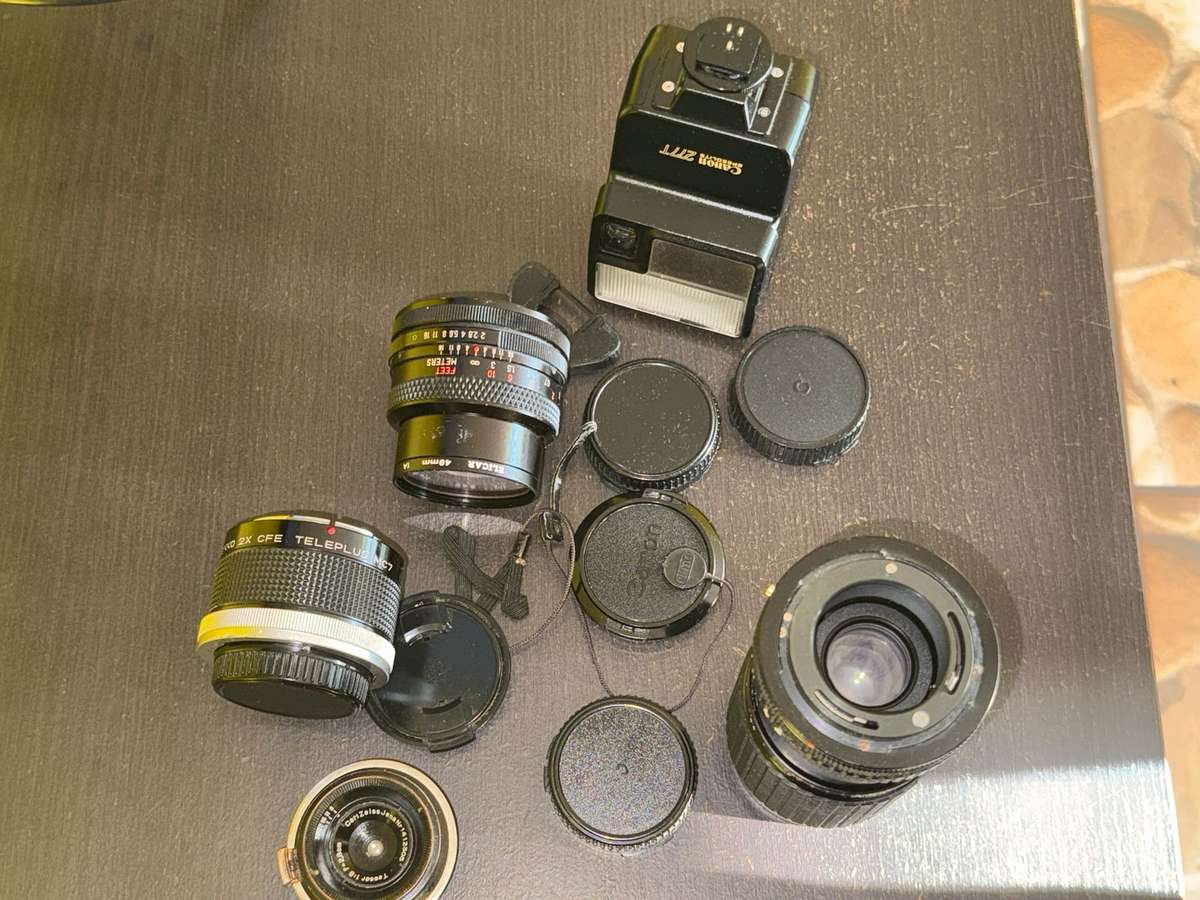 Canon Zoom Lens Camera Lens Telephoto"UNTESTED"