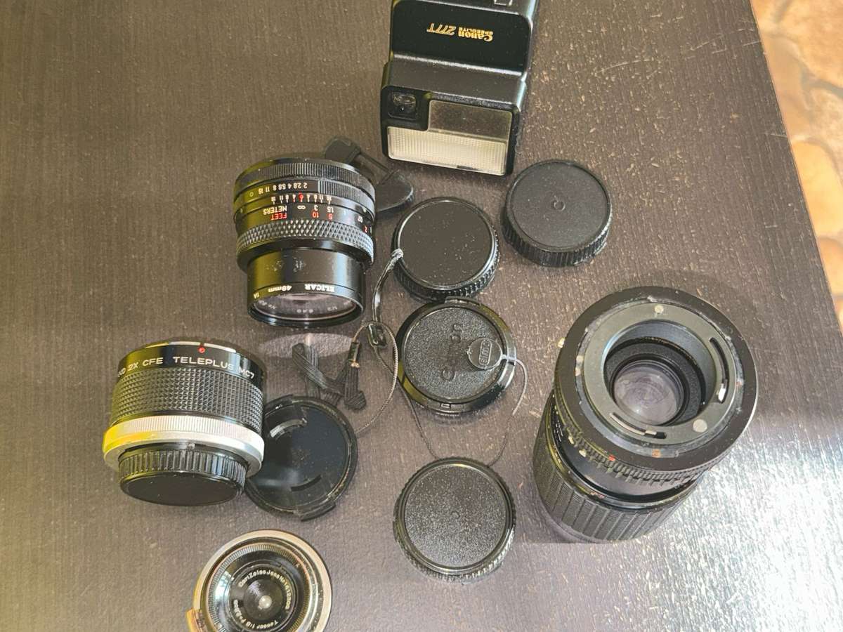Canon Zoom Lens Camera Lens Telephoto"UNTESTED"