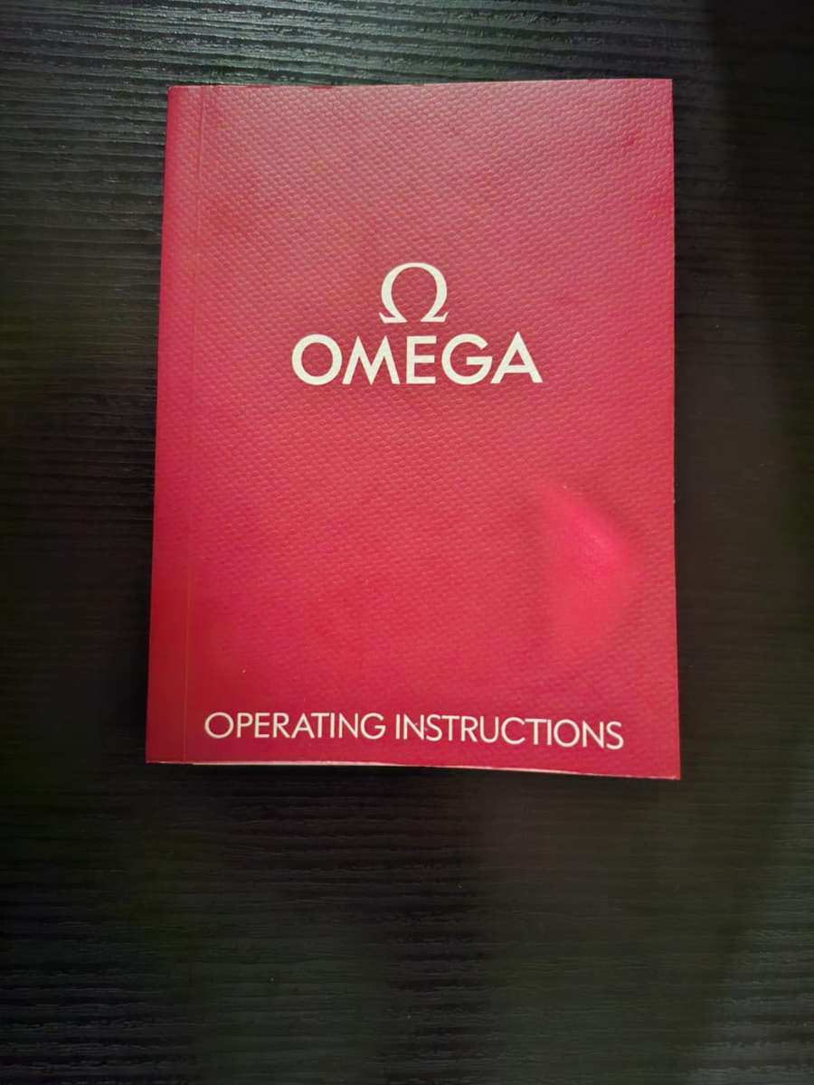 Omega Watch Instructions Manual Booklet All Models & Languages 1/18