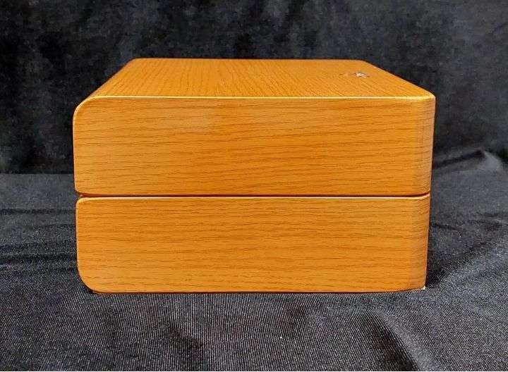 Omega Double Original New Watch Genuine Wood Box Speedmaster