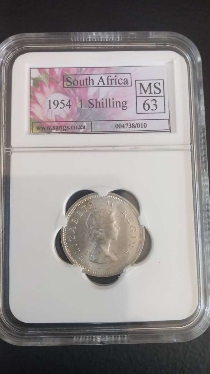 1954 South African 1 Shilling
