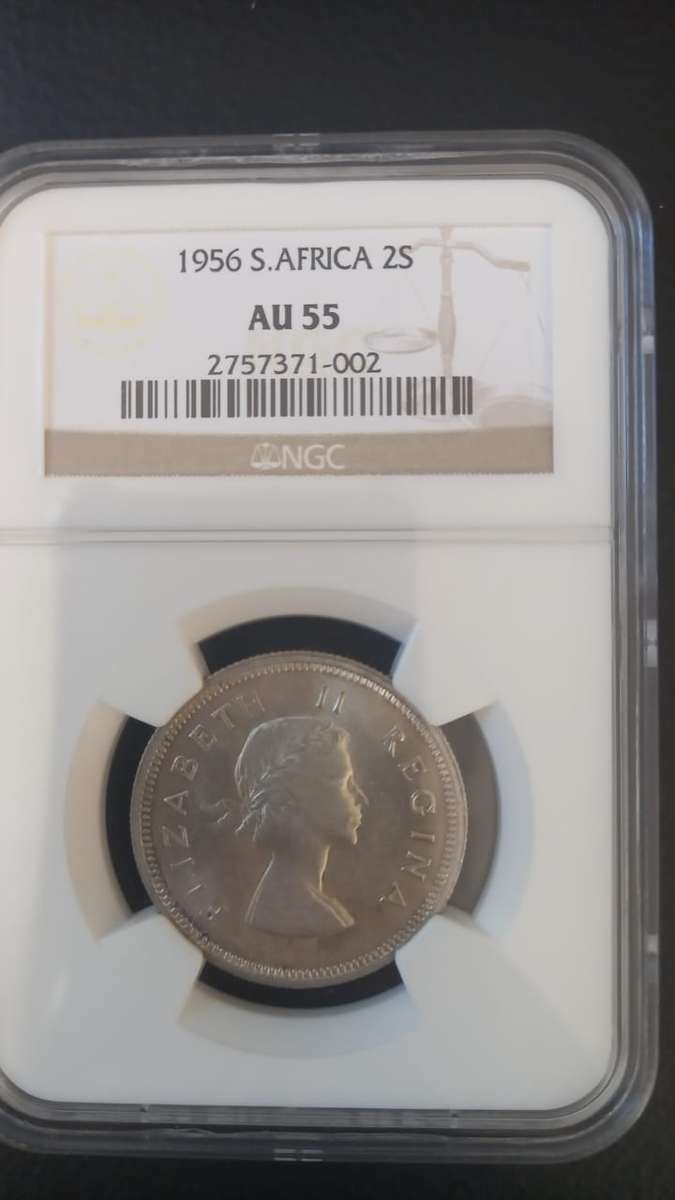 1956 South African 2 Shilling