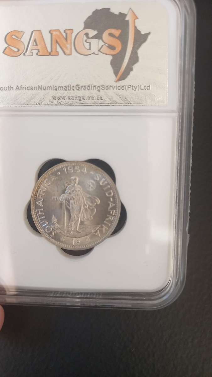 1954 South African 1 Shilling