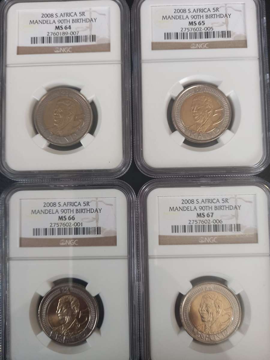 2008 Mandela MS64 - MS67