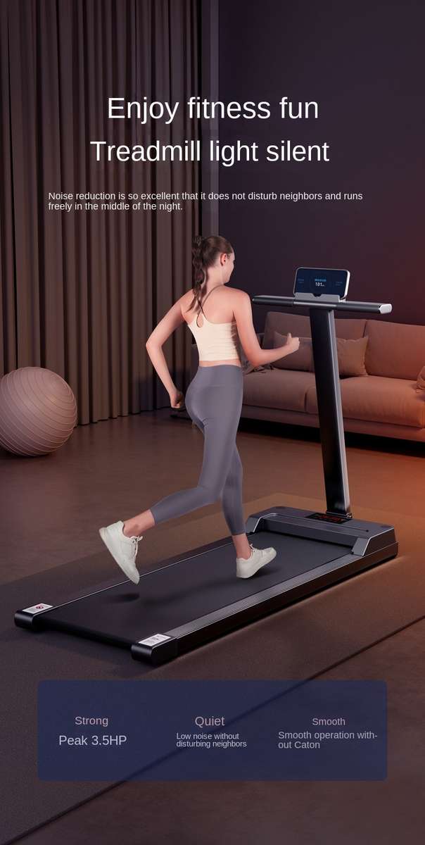 JDI Fitness 2025 Treadmill with Bluetooth Speakers 2.0HP 12KMPH
